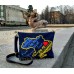 Джинсовая сумка с вышивкой Карта Украины 4